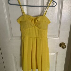 Beautiful Dress in Happy Yellow Color